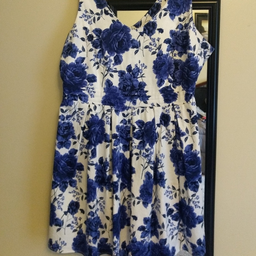 Modcloth Floral Dress